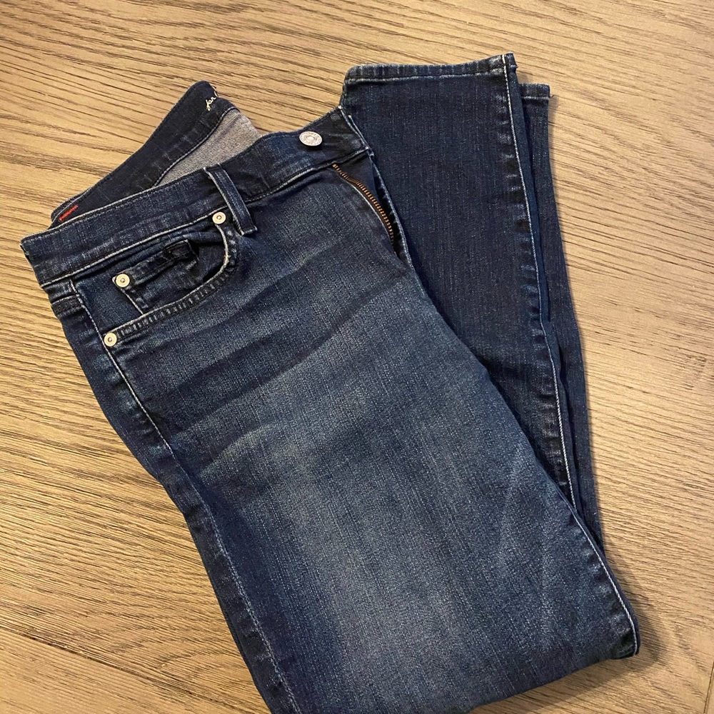 7 for all Mankind Skinny Crop Jean